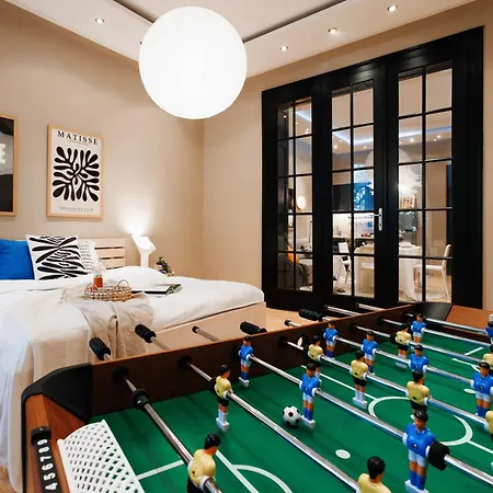 Soul House 110m2 With Balcony & Foosball Old Town Apartament Belgrad